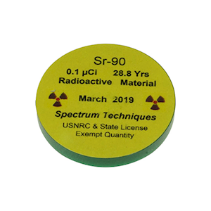 IEC Radioactive Source, Beta Strontium 90, Each Each