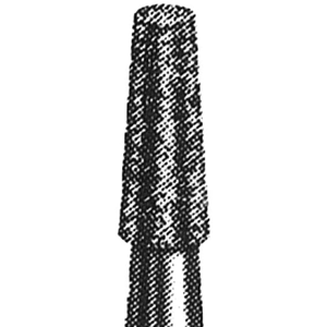 Intensiv 208C Diamond Burs, Taper Fissure, ISO 168534 #14, Friction Grip, Coarse, Each Each