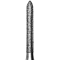 Intensiv 410LGS Diamond Burs, Extra Long Bullet, ISO 290514 #15, Friction Grip, Fine, Each Each