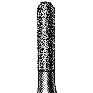 Intensiv 412GS Diamond Burs, Flat Fissure Point, ISO 137514 #9, Friction Grip, Fine, Each Each