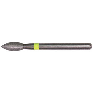 Intensiv 4062 Diamond Burs, Composhape Flame, ISO 279514 #14, Friction Grip, Fine, Each Each
