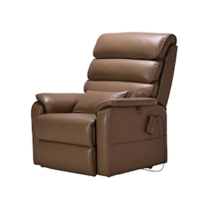 Innovage Repose Recliner & Tilt Chair, Ergonomic, Hand Remote Controlled, Brown, Each