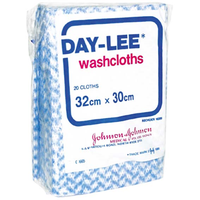 Day-Lee Washcloths 20/Pack 50 packs/carton Carton