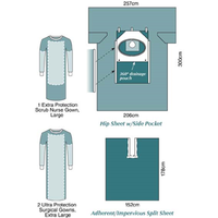 Hip Pack III with Side Pocket Sterile 4/Box Box