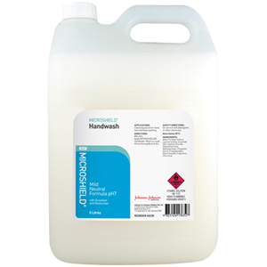 Microshield® Handwash, Mild Neutral Formula, 5,000mL, Loose Bottle