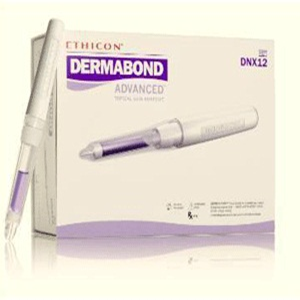 Dermabond Advanced Topical Skin Adhesive, 0.7ml, 12/Box Box