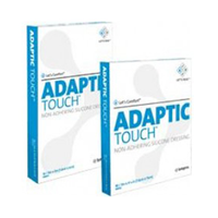 Adaptic Touch Non-Adhering Silicone Dressing, 20 x 32cm, 5 Pieces/Pack (TCH504) Pack