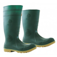 Bata Jobmaster 2 Gumboots, Size 13, 400mm, Non-Safety, PVC, Green, 1 Pair (892-73180) Pair
