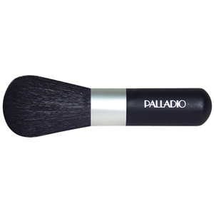 Palladio Makeup Bronzer Brush, Black with Silver Trim, 120mm, Each Each