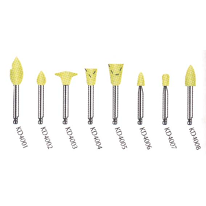 Kenda Composite Microfill Pre-Polishing, No. 4003, 10 x 2mm, Disc, Right Angle, Yellow, 6/Pack Pack