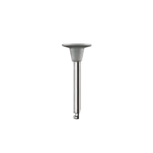 Kenda Ceramic/ Porcelain Pre-Polishing, No. 6114, 12 x 2.5mm, Mounted Disc, Handpiece, Grey, 12/Pack Pack