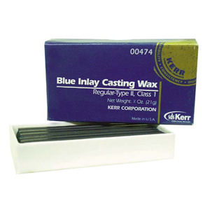 Blue Inlay Casting Wax Reg 243g 120/pk Pack