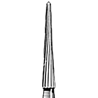 Jet Tungsten Carbide Bur, Long Taper Trim T3, Fg 016, 5/Pack