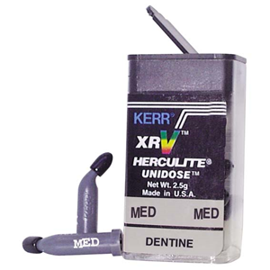 HERCULITE XRV U/DOSE INCISAL MED 20/PK Pack