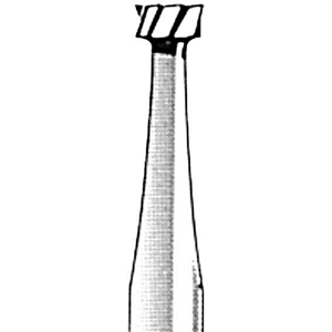 Jet 14 Tungsten Carbide Burs, Wheel Friction Grip, 012N, Each Each