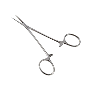 Kosmo Inox Pair Mosquito Haemostatic Artery Forceps, 12.5cm, Curved, Stainless Steel, Each Each