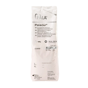 Kulzer Paladur Selfcure Powder, Low Polymerisation Shrinkage, Cadmium-Free, 1 Kilogram, Each