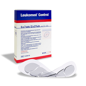 Leukomed Control Dressing, 5 x 7cm, Sterile, Transparent, 10 Pieces/Box Box