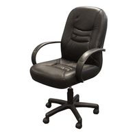 High Back Chair, Black, Each Each