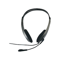 Verbatim Multimedia USB Headset with Boom Microphone, 60(D) x 155(W) x 170(H) mm, Grey, Each Each