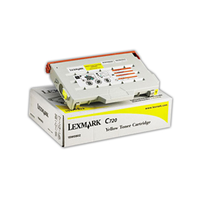 LEXMARK TONER OPTRA C720 YELLOW YELLOW EACH LEXMARK Each