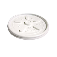 Lids for 8oz Foam Cup (CA08FC), Vented, 100/Pack, 10 Packs/Carton Carton