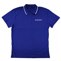 Livingstone Polo T-Shirt, 100pct Cotton, 45+ Thread Count, 220GSM Yarn Weight, Extra Small, Navy Blue, Each Each