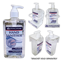 BULK BUY DISCOUNT, Liv All-Purpose Hand Sanitising Gel, 75pct Ethyl Alcohol, Pump Dispenser, Colourless, 375ml, 120 UNIT DEAL Each