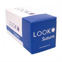 Look Silk suture 3/0, 3/8 circle 19mm needle (784b) 12/box Box