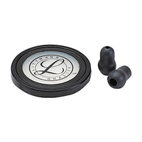 3M Littmann Stethoscope Spare Parts Kit 40011, Master Cardiology, Black, Kit, Each Each