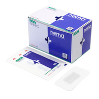 Out of Date, Transparent Island Film Dressing, w/ Non-Adherent Pad, 7.5 x 5cm, Waterproof, 50/BX, Price Discounted, While Stocks last Box