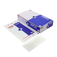 Nema Aqua Transparent Island Film Dressing, with Non-Adherent Pad, 18 x 8.2cm, Waterproof, Sterile, 20/Box (Supplied as 4 bxs of 5) Box