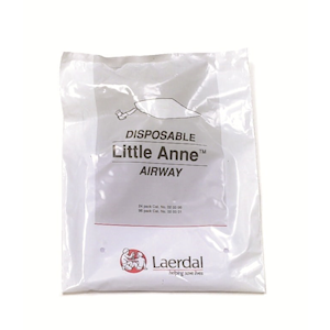 Little Anne Disposable Airway with One-Way Valve, 24/Pack, 4 Packs/Carton Carton