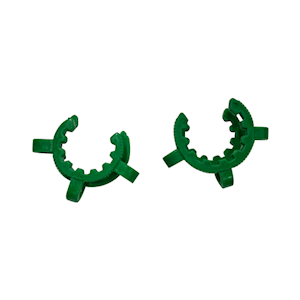 Plastic Joint Clip Clamp Keck for Glassware Ground Joint, Size 24/29, Green Colour, 10/Pack Pack
