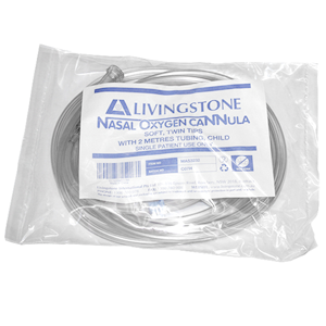 Livingstone Twin Nasal Oxygen Cannula