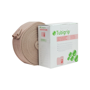 Molnlycke Tubigrip, Natural, Size B Small Hands and Arms, 10m, 1 Roll/Box Box