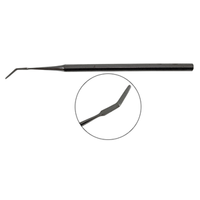 Medicon Gold Foil Instrument, No. 4, Single Ended, Stainless Steel, Made in Germany, Each Each