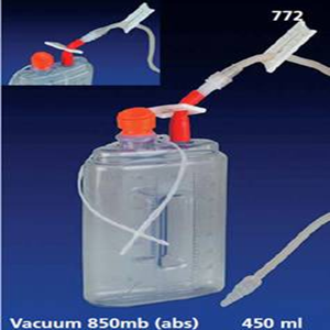 Medicoplast Wound Drainage Set, with Trocar and Post Operative Drainage Tube, 14FG, with Needle, Each Each