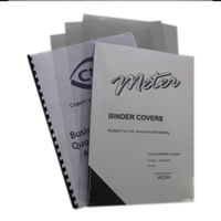 BINDING COVERS CLEAR A4 200 MIC. METER 100/PK Pack