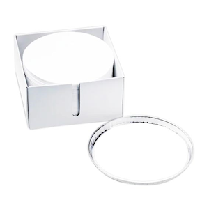 Mettler ToledoHalogen Moisture Analyzer Glass Fiber Discs, 88.9mm Diameter, Non-Sterile, Single-use, White, 100 Pieces/Pack