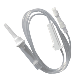 Multigate Transfusion Set, Free Access with 2 Needles, Sterile, 245cm, 100/Carton Carton