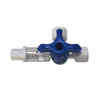 Livingstone 3-Way Stopcock, 2 Female and 1 Male Luer Lock Connectors, Plastic, Sterile, 50/Box Box