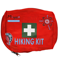 Miyan Hiking First Aid Kit, Complete Set in Nylon Pouch Each Each