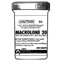 Microlone 20mg Tablets, 300/Jar Each