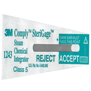 Out of Date, 3M Sterigage Indicator Steam, 500/Bag, Original Unopened Condition, Price Discounted, While Stocks last Bag