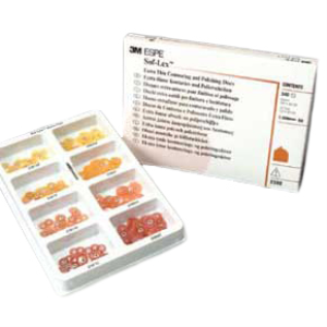 3M Sof-Lex Extra Thin Pop-On Contouring and Polishing Discs, #4931, Kit Pack