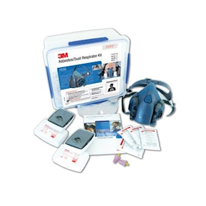 3M Asbestos/Dust Respirator Kit, P2/P3, Medium, 7535, 2 Kits/Carton Each