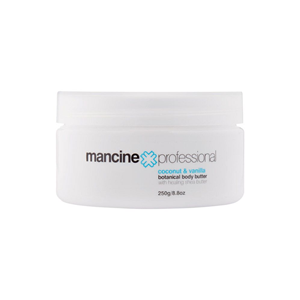 Out of Date, Mancine Body Butter, Coconut and Vanilla, 250 grams, Each, Original Unopened Condition, Price Discounted, While Stocks last Each