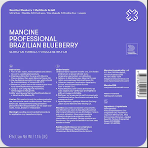 Mancine Hot Wax, Brazilian Blue, 500 grams, Each Each