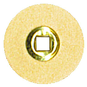 Moore's Paper Disc Brass Centre, Cuttle Medium, 7/8 Inch, 50/Pack Pack